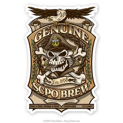 "SCPO Brew" | 5 inch Vinyl Decal