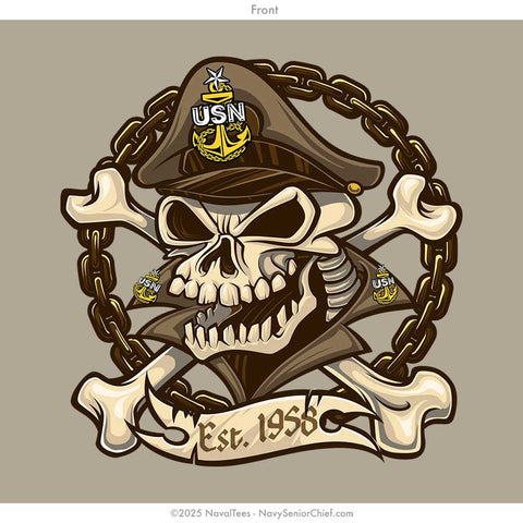 "SCPO Brew" Long Sleeve Tee | Khaki