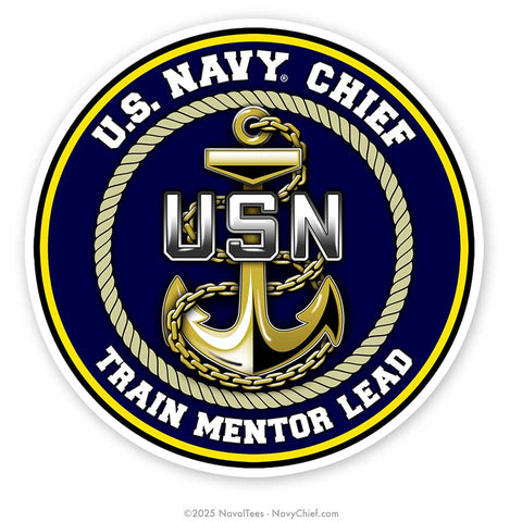 "Train Mentor Lead" | 4 inch Vinyl Decal