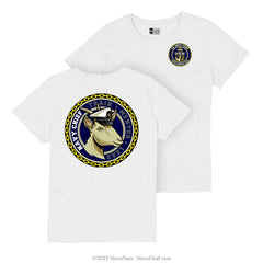 "Train Mentor Lead - Goat" Ladies Tee | White
