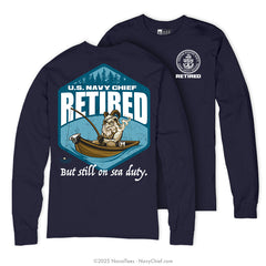 "Sea Duty" Long Sleeve Tee | Navy
