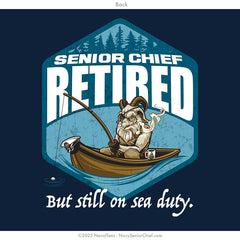 "Sea Duty SCPO" Long Sleeve Tee | Navy