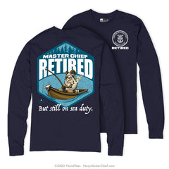 "Sea Duty" Long Sleeve Tee | Navy