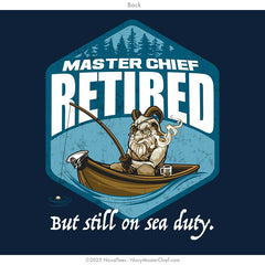 "Sea Duty MCPO" Long Sleeve Tee | Navy