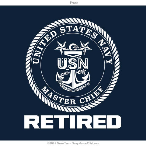 "Sea Duty MCPO" Long Sleeve Tee | Navy