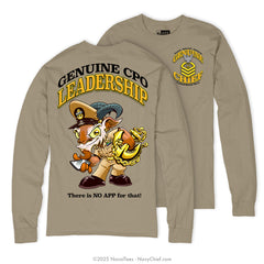 "Genuine CPO Goat" Long Sleeve Tee | Khaki
