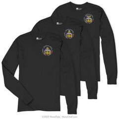 "Chief Flag" Long Sleeve Tee | Black