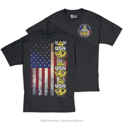 SCPO "Chief Flag" Tee | Black