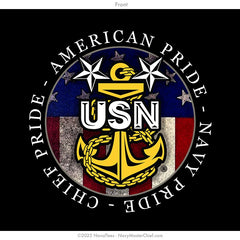 MCPO "Chief Flag" Long Sleeve Tee | Black