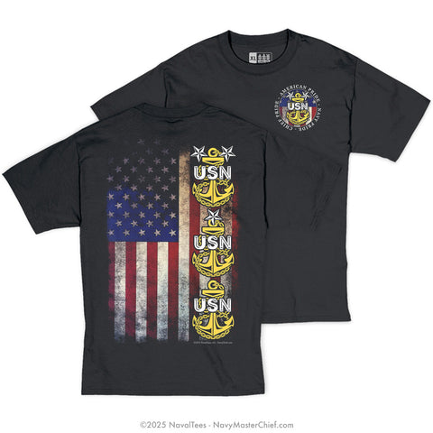 MCPO "Chief Flag" Tee | Black