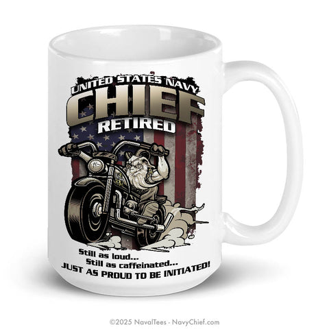 "Retired Biker" | Coffee Mug