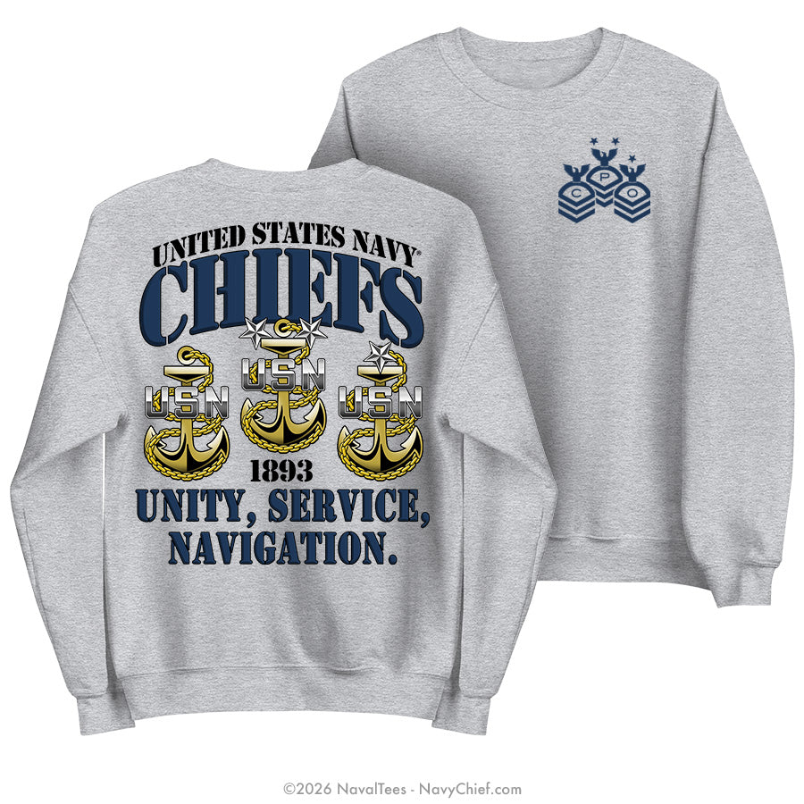 "Unity" Crewneck Sweatshirt | Grey