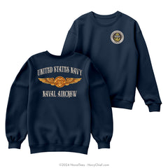 CPO "Naval Aircrew" Sweatshirt | Navy