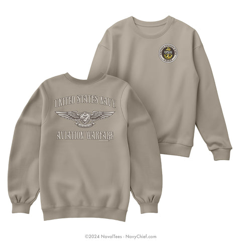 CPO "Enlisted Aviation Warfare" Sweatshirt | Khaki