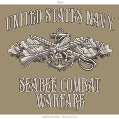 CPO "Seabee Combat Warfare" Tee | NWU Brown