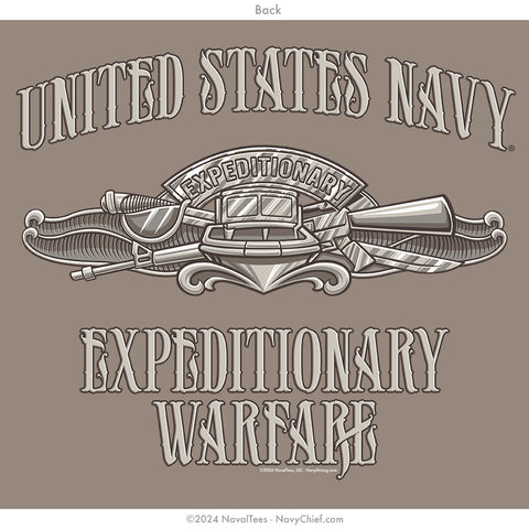 CPO "Expeditionary Warfare" Tee | NWU Brown