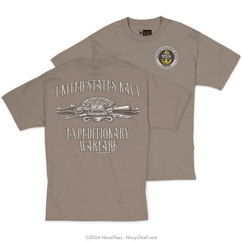 CPO "Expeditionary Warfare" Tee | NWU Brown