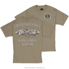 SCPO "Seabee Combat Warfare" Tee | NWU Brown