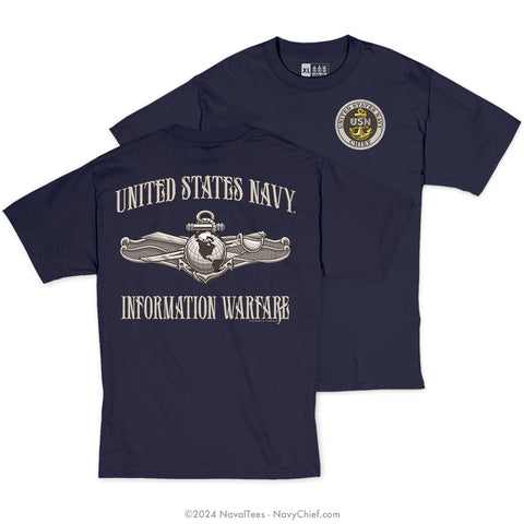 CPO "Information Warfare" Tee | Navy