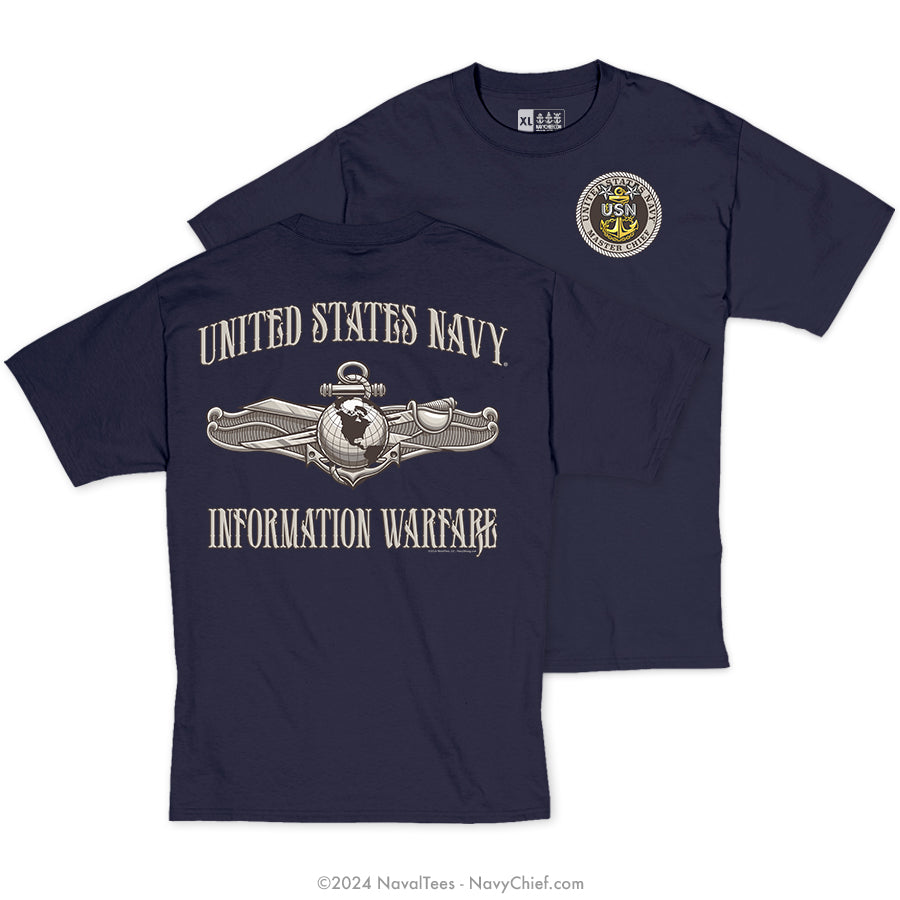 "Information Warfare" Tee | Navy