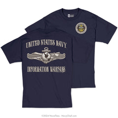 "Information Warfare" Tee | Navy