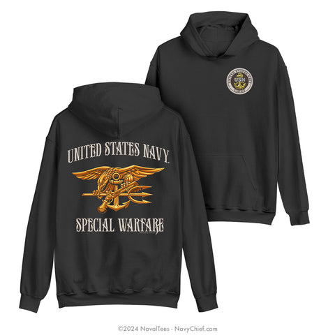 CPO "Special Warfare" Hooded Sweatshirt | Black