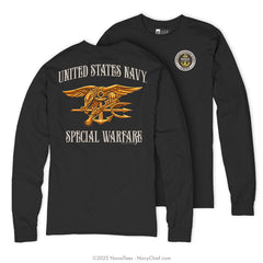 CPO "Special Warfare" Long Sleeve Tee | Black