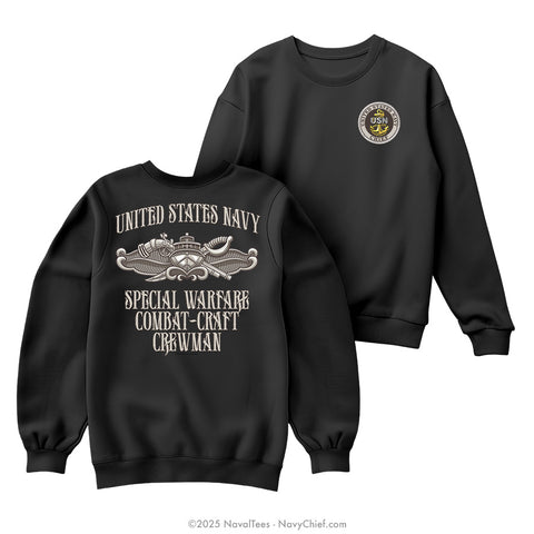 CPO "Special Warfare Combat Crewmen" Sweatshirt | Black