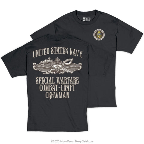 CPO "Special Warfare Combat Crewmen" Tee | Black