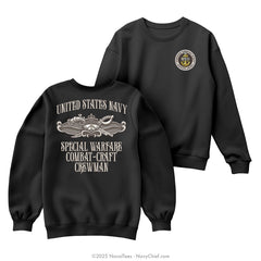 SCPO "Special Warfare Combat Crewmen" Sweatshirt | Black