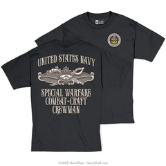 SCPO "Special Warfare Combat Crewmen" Tee | Black