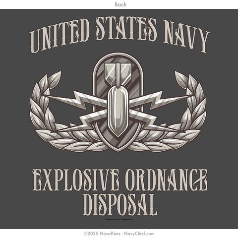 CPO "Explosive Ordnance Disposal" Tee | Dark Grey