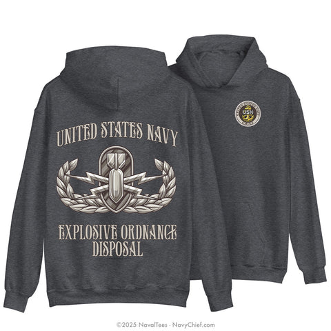 CPO "Explosive Ordnance Disposal" Hooded Sweatshirt | Dark Grey