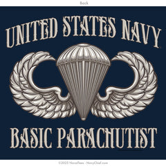 MCPO "Basic Parachutist" Long Sleeve Tee | Navy