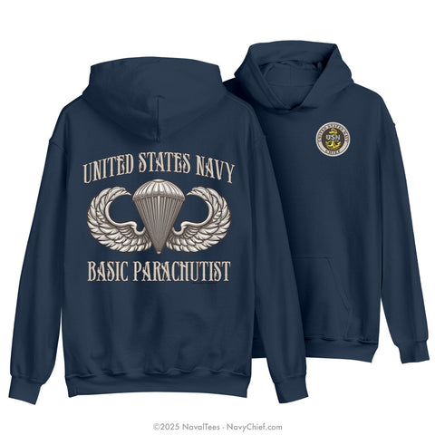 CPO "Basic Parachutist" Hooded Sweatshirt | Navy