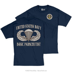 CPO "Basic Parachutist" Tee | Navy