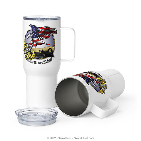 "Ask The Chief" | Travel Mug