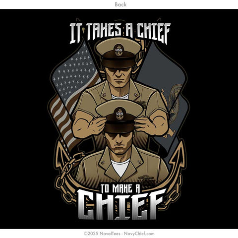 "It Takes a Chief" Tee | Black