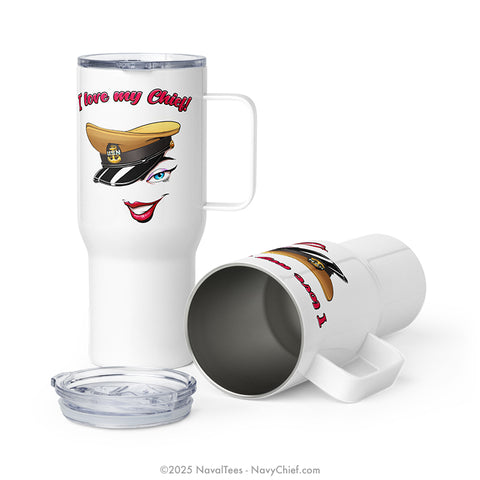 "Love My Chief" | Travel Mug