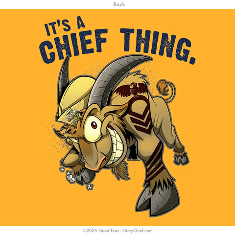 "Chief Thing" Tee | Gold