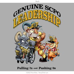 "Genuine SCPO Leadership" Tee - Grey