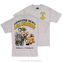 "Genuine SCPO Goat" Tee | Grey