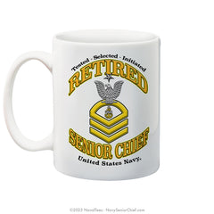 "Retired Senior Chief" | 15 oz Coffee Mug