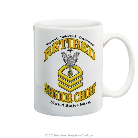 "Retired Senior Chief" | 15 oz Coffee Mug