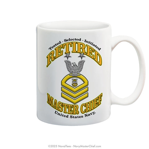 "Retired Master Chief" | 15 oz Coffee Mug