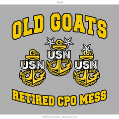 "Old Goats" Hooded Sweatshirt | Grey