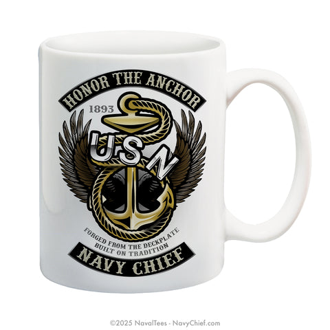 "Honor the Anchor" | 15 oz Coffee Mug