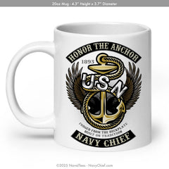 "Honor the Anchor" | Coffee Mug