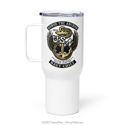 "Honor The Anchor" | Travel Mug