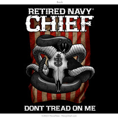 "Retired DTOM" Long Sleeve Tee | Black